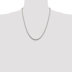 Sterling Silver 3mm Round Snake Chain - 2