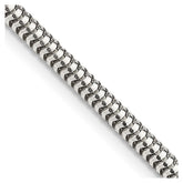 Sterling Silver 3mm Round Snake Chain - 6