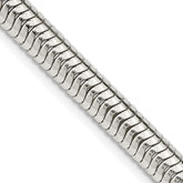 Sterling Silver 6mm Round Snake Chain - 3
