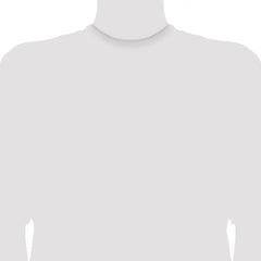 Sterling Silver Rhodium-plated 1mm Round Spiga Chain - 5