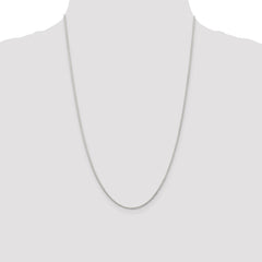 Sterling Silver 1.25mm Round Spiga Chain - 4