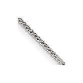 Sterling Silver 1.25mm Round Spiga Chain - 4