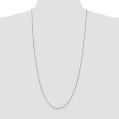 Sterling Silver 1.5mm Round Spiga Chain - 5