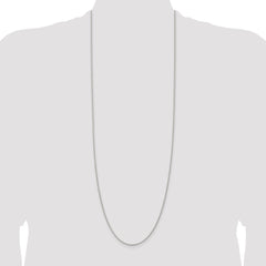 Sterling Silver 1.5mm Round Spiga Chain - 12