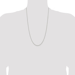 Sterling Silver 1.6mm Round Spiga Chain - 2