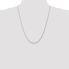 Sterling Silver 1.75mm Round Spiga Chain - 5
