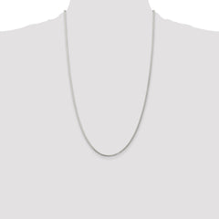 Sterling Silver 1.75mm Round Spiga Chain - 11