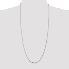 Sterling Silver 1.75mm Round Spiga Chain - 2