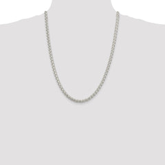 Sterling Silver 5mm Round Spiga Chain - 2