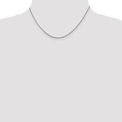 Sterling Silver .8mm Square Snake Chain - 2