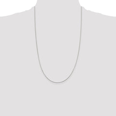Sterling Silver .85mm Diamond-cut Round Spiga Chain - 2