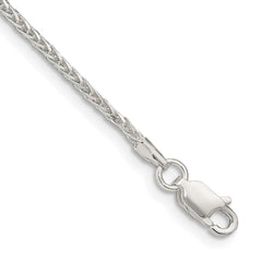 Sterling Silver 1.45mm Diamond-cut Round Spiga Chain - 4