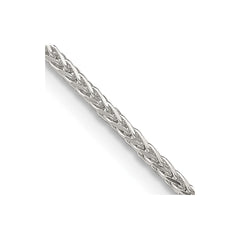Sterling Silver 1.45mm Diamond-cut Round Spiga Chain - 10