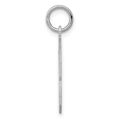 Sterling Silver/Rhodium-plated Polished Number 38 Charm - 2