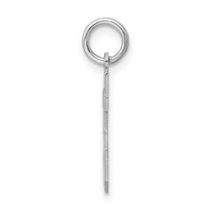 Sterling Silver/Rhodium-plated Polished Number 55 Charm - 2