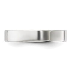 Sterling Silver 4mm Lightweight Flat Size 12 Band