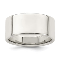 Sterling Silver 9mm Lightweight Flat Size 6.5 Band