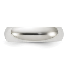 Sterling Silver 5mm Half Round Size 11.5 Band