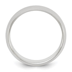 Sterling Silver 6mm Half Round Size 13.5 Band