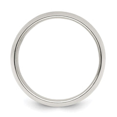 Sterling Silver 9mm Half Round Size 4.5 Band