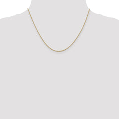 14K 18 inch 1.1mm Ropa with Spring Ring Clasp Chain