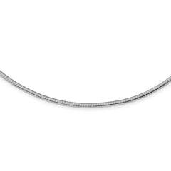 Sterling Silver Gold-pltd 2mm Reversible w/2in ext Cubetto Chain