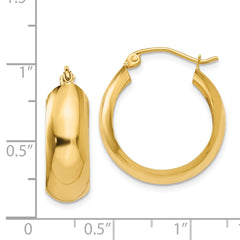 14K Hoop Earrings - 5