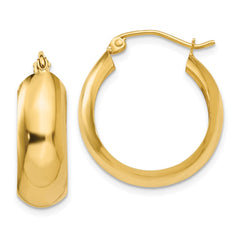 14K Hoop Earrings - 5