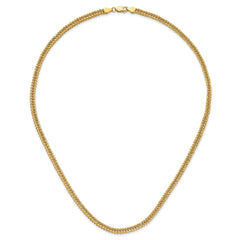 14K Polished 3.7mm Fancy Link 18 inch Necklace