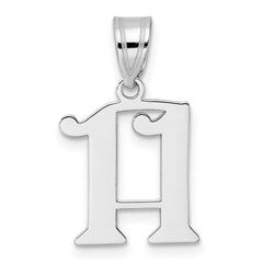 14kw Polished Number 11 Pendant - 2