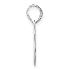 14kw Polished Number 16 Pendant - 2