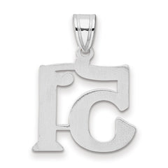 14kw Polished Number 51 Pendant