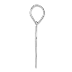 14kw Polished Number 72 Pendant