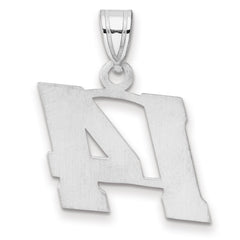 14kw Polished Block Number 14 Pendant