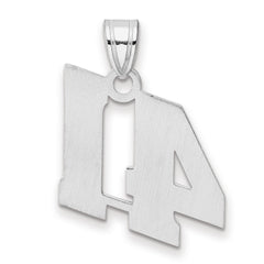14kw Polished Block Number 41 Pendant