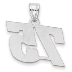 14kw Polished Block Number 75 Pendant