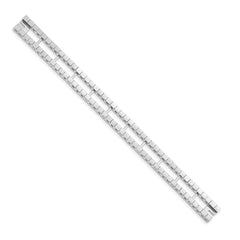 14k White Gold Tennis Jacket Blank (Per Inch)