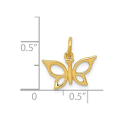 14k Butterfly Charm - 5