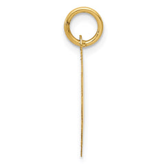 14k Love Sentinment Engraveable Charm