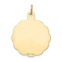 14K A DATE TO REMEMBER Disc Charm - 2