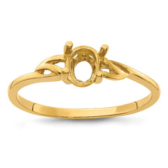 14ky Birthstone Ring Mounting