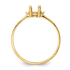 14k Birthstone Ring Mounting - 3