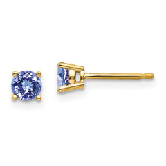 14k Tanzanite Earrings - 2