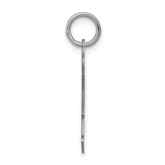 14k White Gold Kid Charm - 33