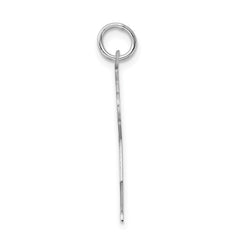 Sterling Silver Rhodium-plated Love Kid Charm - 3
