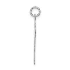 Sterling Silver Rhodium-plated Kid Charm - 3