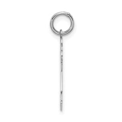 Sterling Silver Rhodium-plated Kid Charm - 4