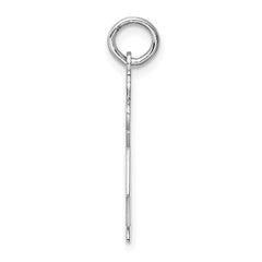 Sterling Silver Rhodium-plated Kid Charm - 26