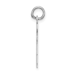 Sterling Silver Rhodium-plated Kid Charm - 27