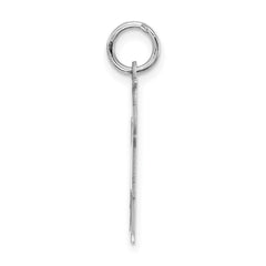 Sterling Silver Rhodium-plated Kid Charm - 42